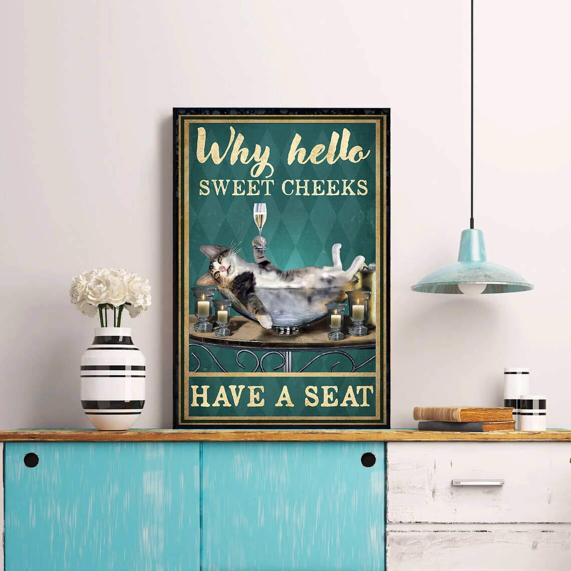 Remember To Wipe Poster Hamster And Paper Funny Toilet Poster Bathroom Decor Wall Art - Image 4