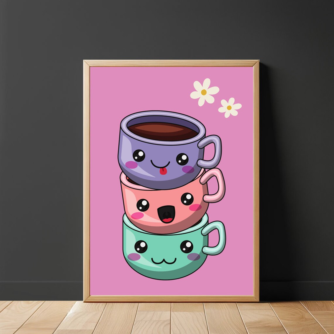 Retro Coffee Poster, Trendy Kitchen Cafe Decor - Image 2
