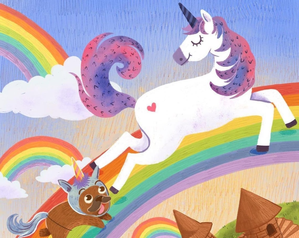 Kids Pirate Play in the Treehouse Storybook Illustration Poster - Image 4