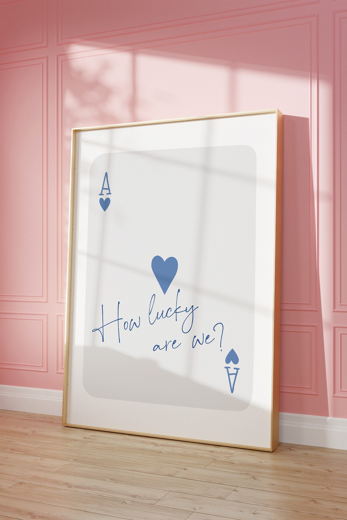 Ace Of Hearts Lucky You Poster, Preppy Y2K Style - Image 2