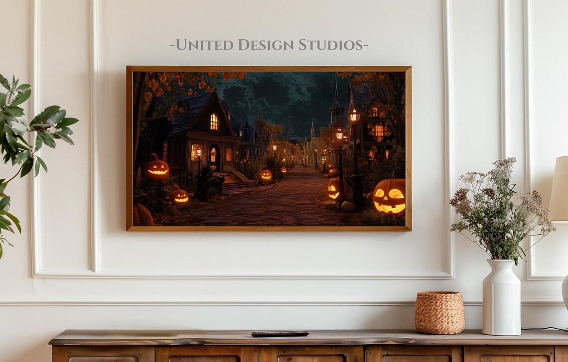 Halloween Town Jack-O'-Lantern Art Print - Image 3