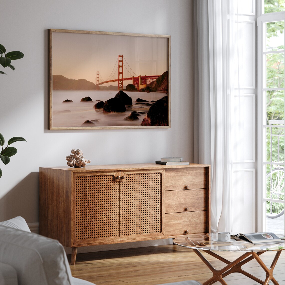 Golden Gate Bridge, San Francisco Travel Art Print - Image 3