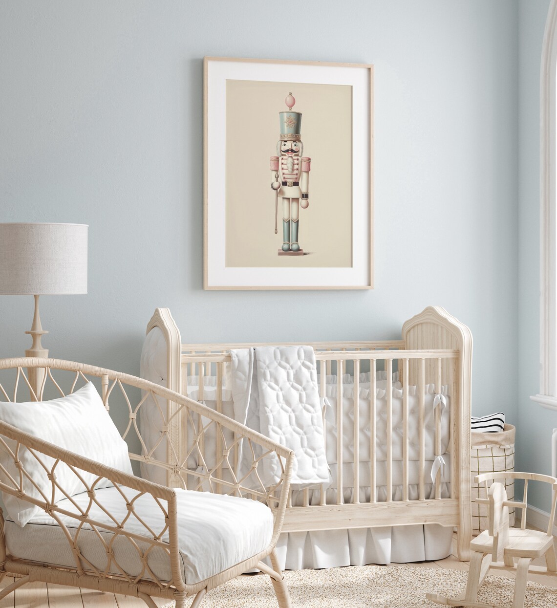 Christmas Nutcracker Poster, Nursery Decor, Minimalist - Image 5