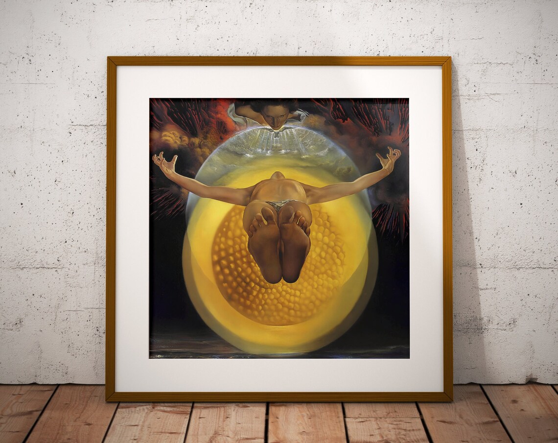 Salvador Dali The Ascension Of Christ Poster