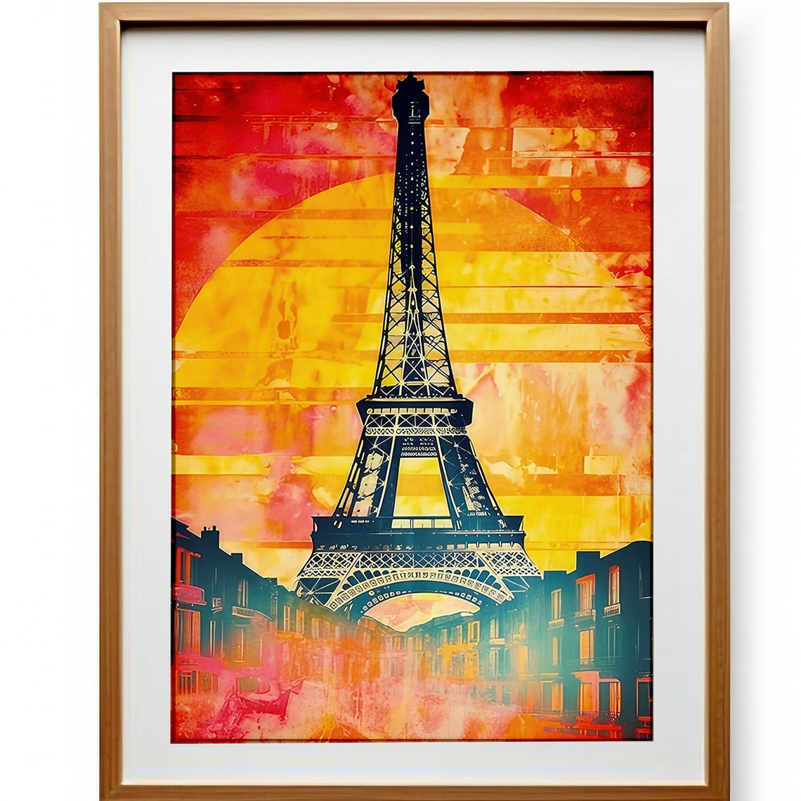 Girls Room Art French Art Paris Art Print Eiffel Tower Art Paris Art Parisian Art Paris Print Paris Painting Travel Art Prints Gicle - Image 3