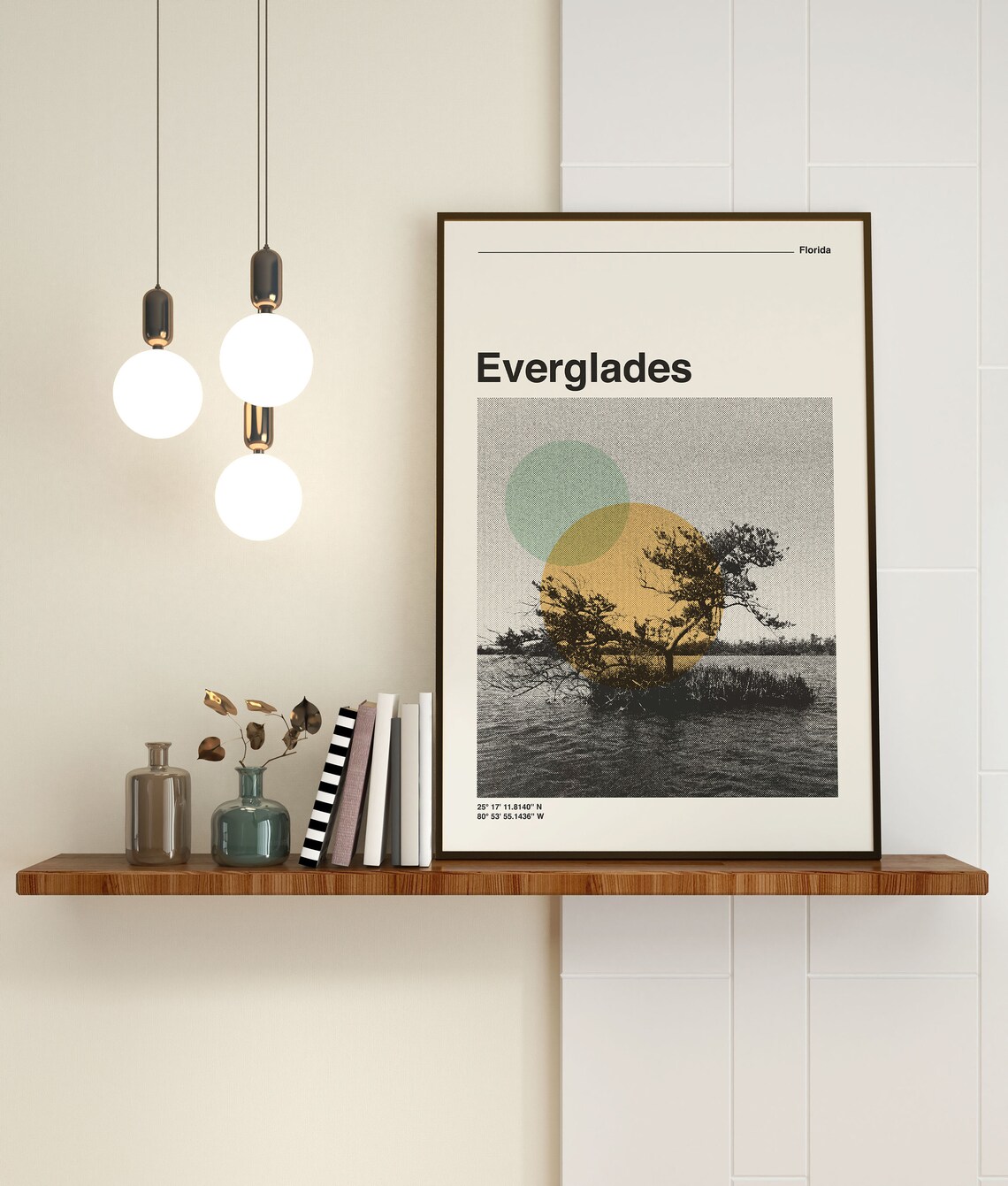 Everglades National Park Retro Travel Poster Print - Image 3