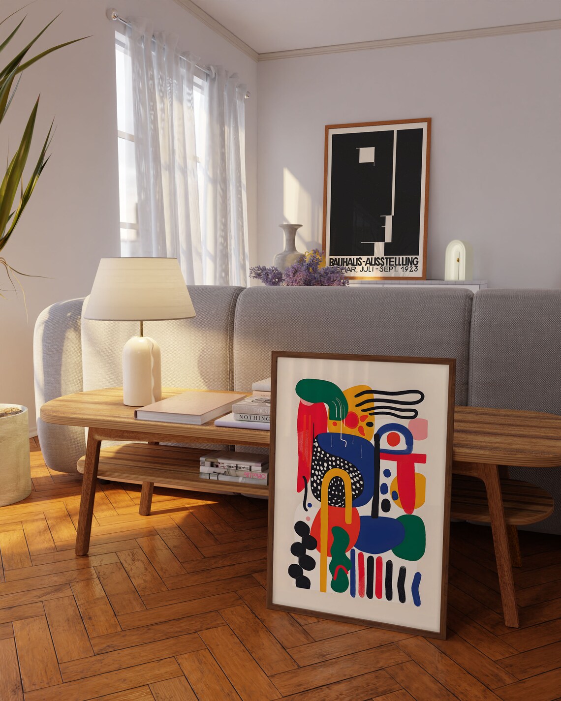 Eclectic Maximalist Contemporary Art Print, Quirky Decor - Image 2