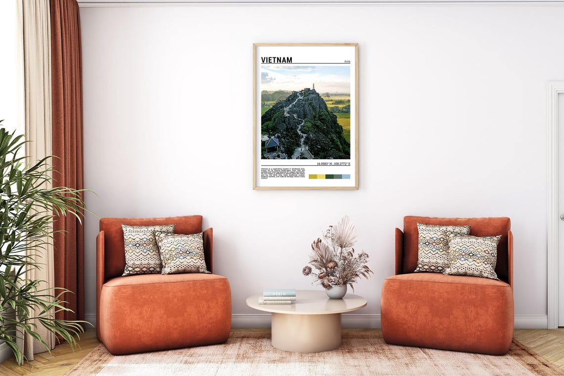 Vietnam Poster Print Vietnam Photography Vietnam Photo Vietnam Poster Wall Art Vietnam Wall Art Vietnamasia - Image 7