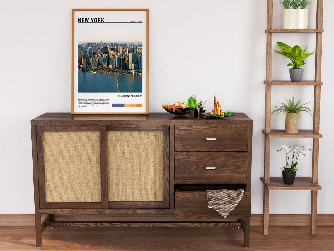 New York Print New York Poster New York Poster Print New York Travel Gift New York Travel Poster New York Usa - Image 6