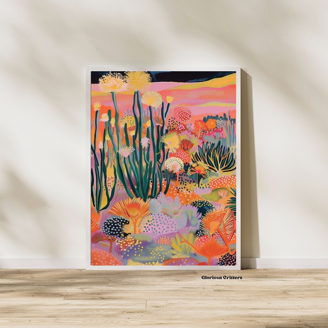 Western Vintage Retro Mid-Century Modern Art Print - Image 4