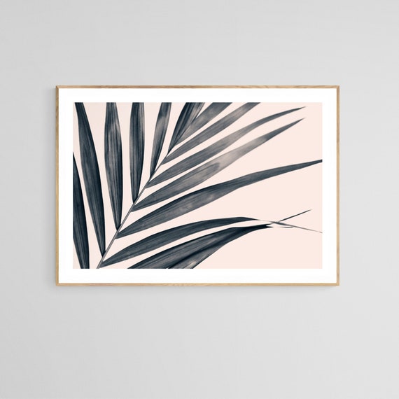 Palm Tree Print, Minimalist Tropical Art