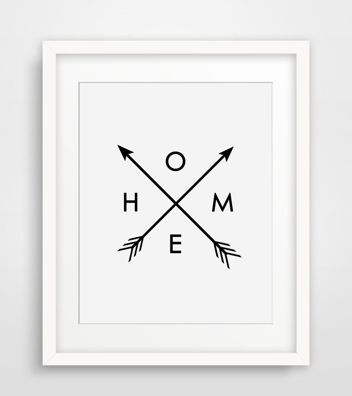 Home Art Black And White Prints Modern Home Decor Arrows Prints Typograhpy Sign Housewarming Gift Minimal Art Arrow