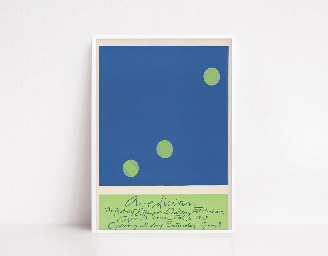 Avedian at Robert Elkan Gallery Vintage Poster