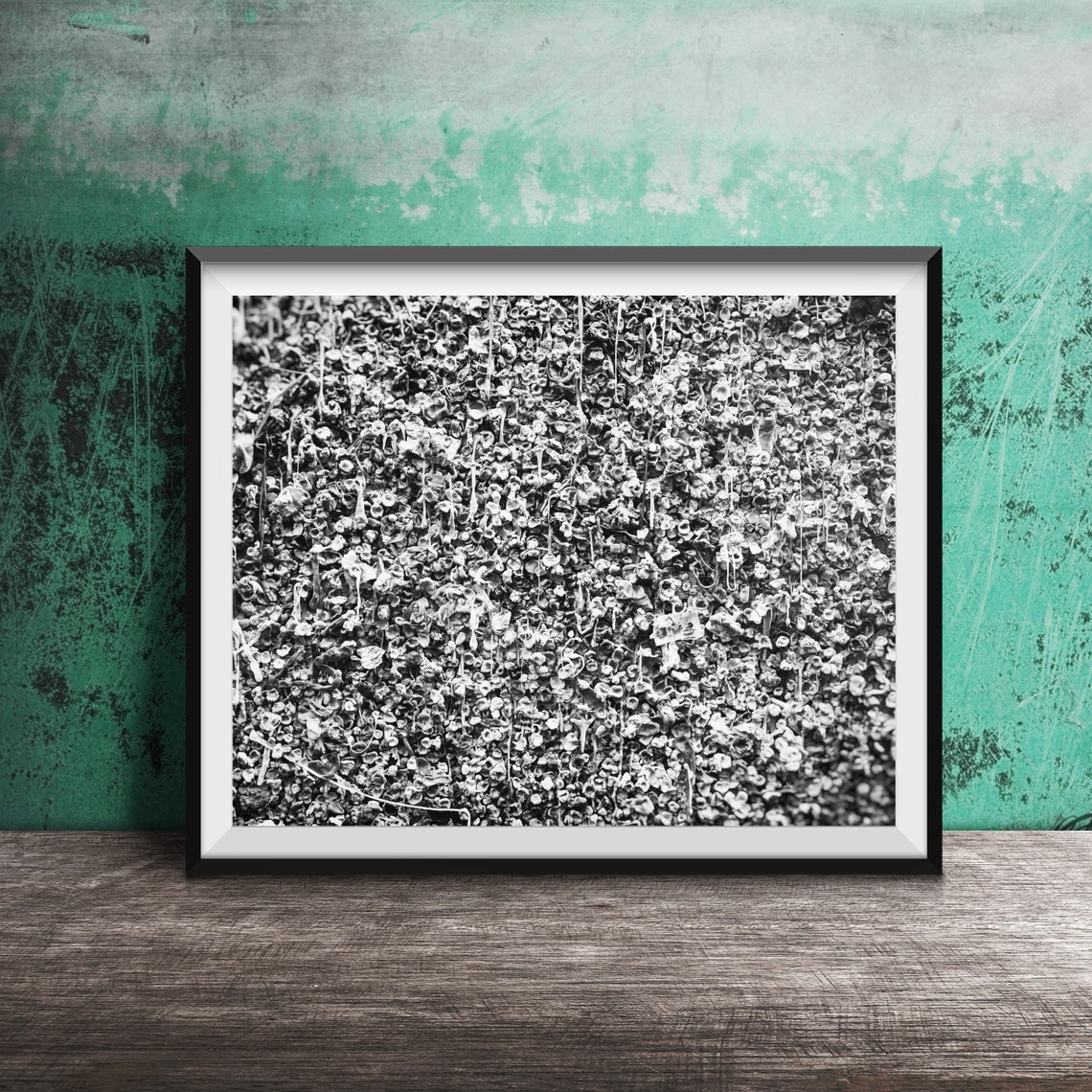 Seattle Gum Wall Post Alley Colorful Chewing Gum Texture Art Poster - Image 2