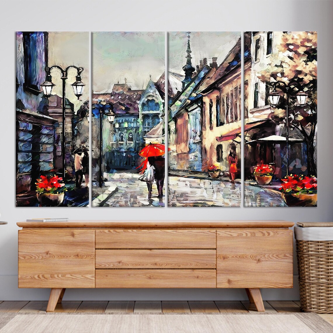 Paris Street View 3D Landscape, City Decor - Image 2