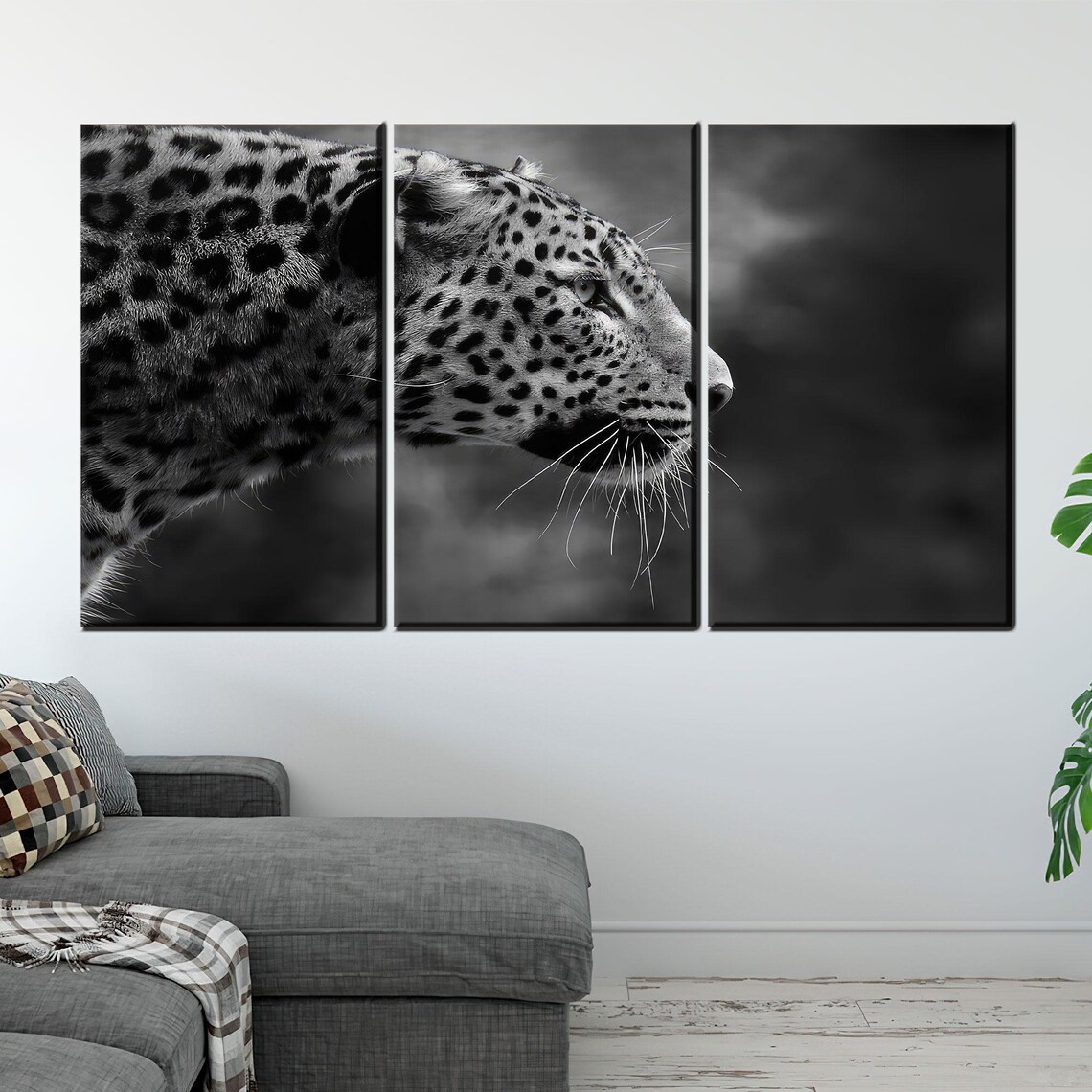 Leopard Wall Hanging, Personalized Teacher Gift - Image 3