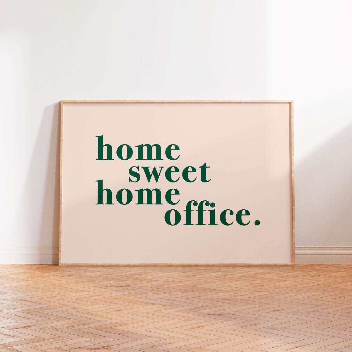 Home Sweet Home Housewarming Desk Office Art Print