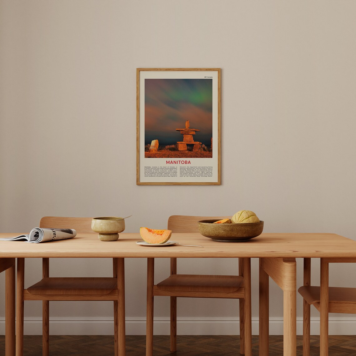 Manitoba Travel Poster, Canada Wall Decor - Image 4
