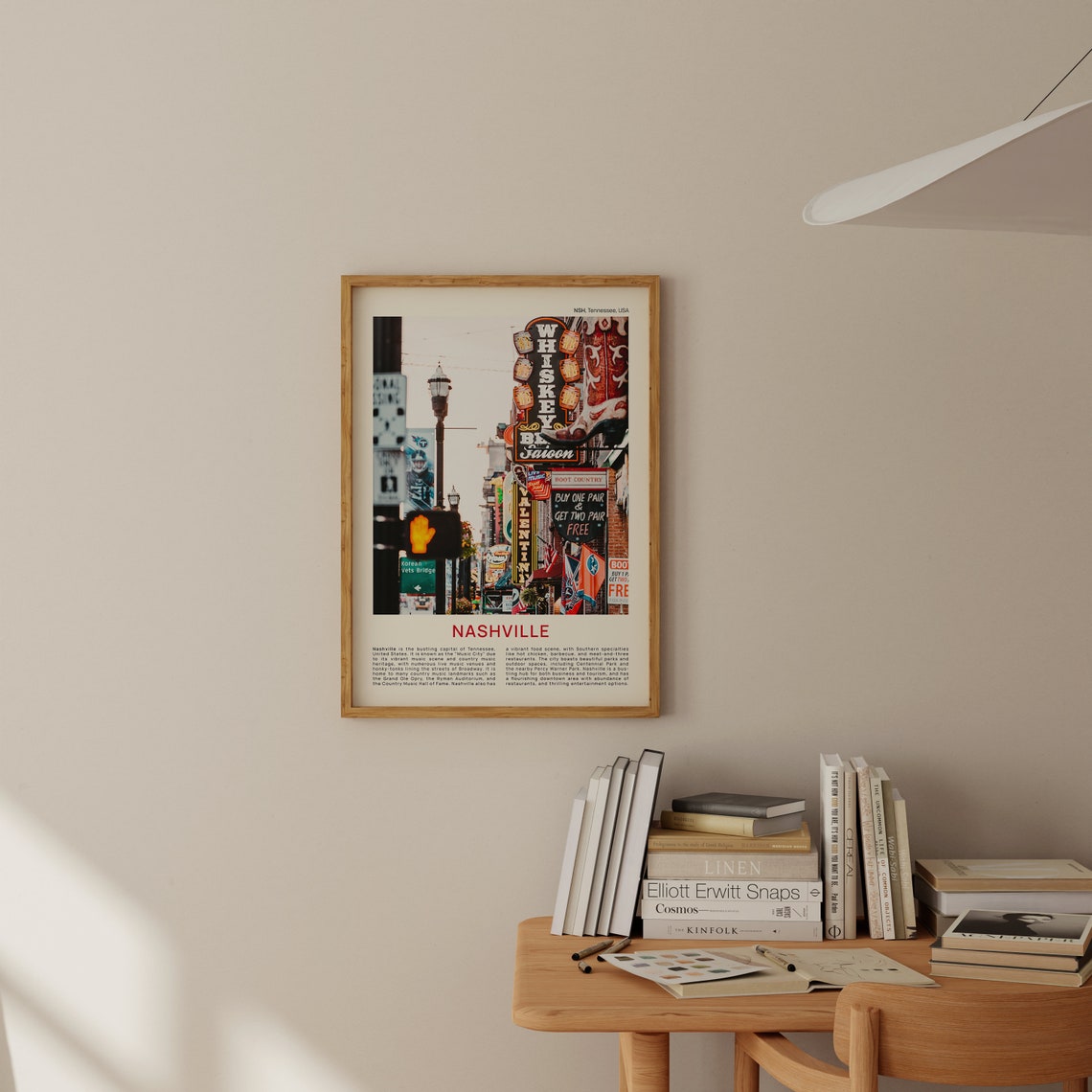 Nashville Print Film Photo Nashville Wall Art Nashville Poster Nashville Photo Nashville Poster Print Tennessee Wall Decor Usa Poster - Image 2