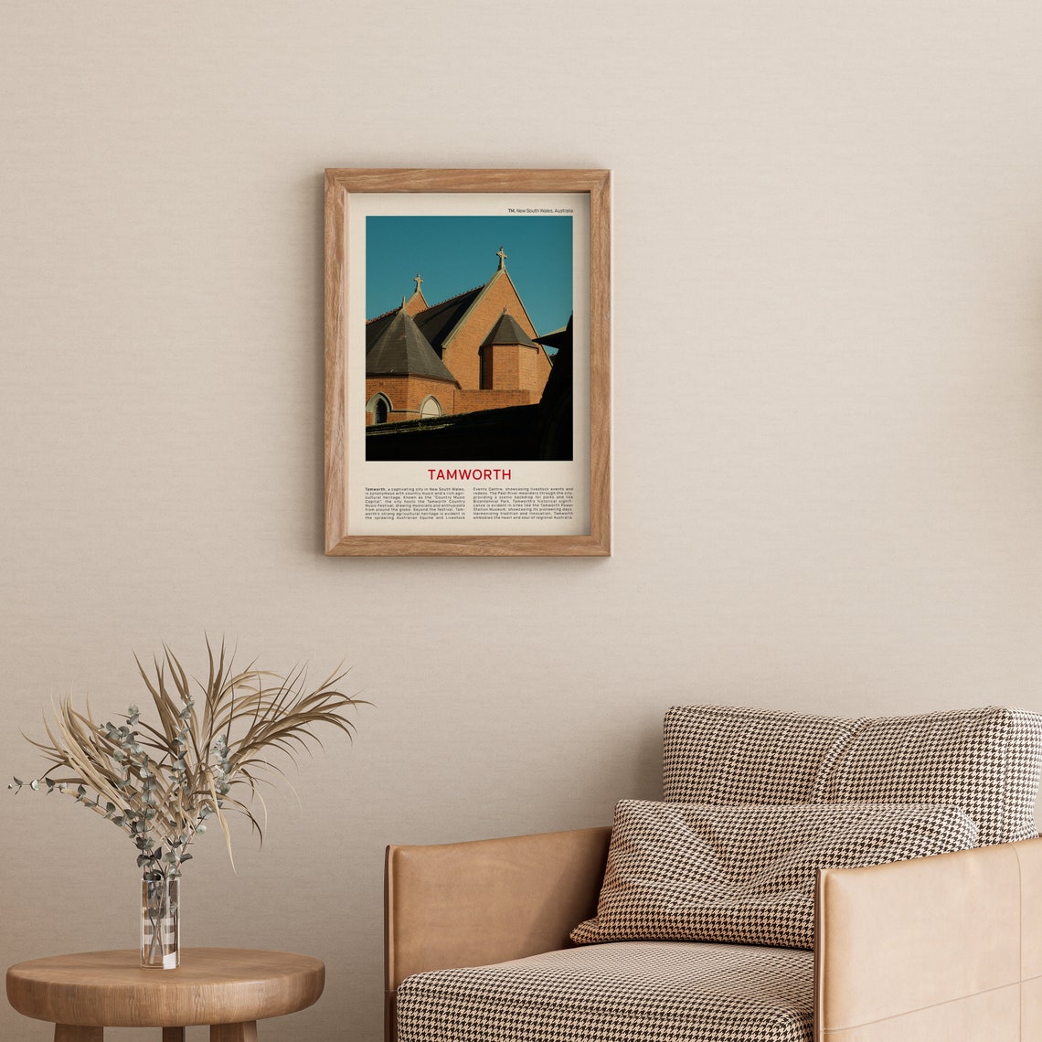 Tamworth Print Film Photo Tamworth Wall Art Tamworth Poster Tamworth Photo Tamworth Poster Print Australia Wall Decor Tamworth Nsw - Image 3