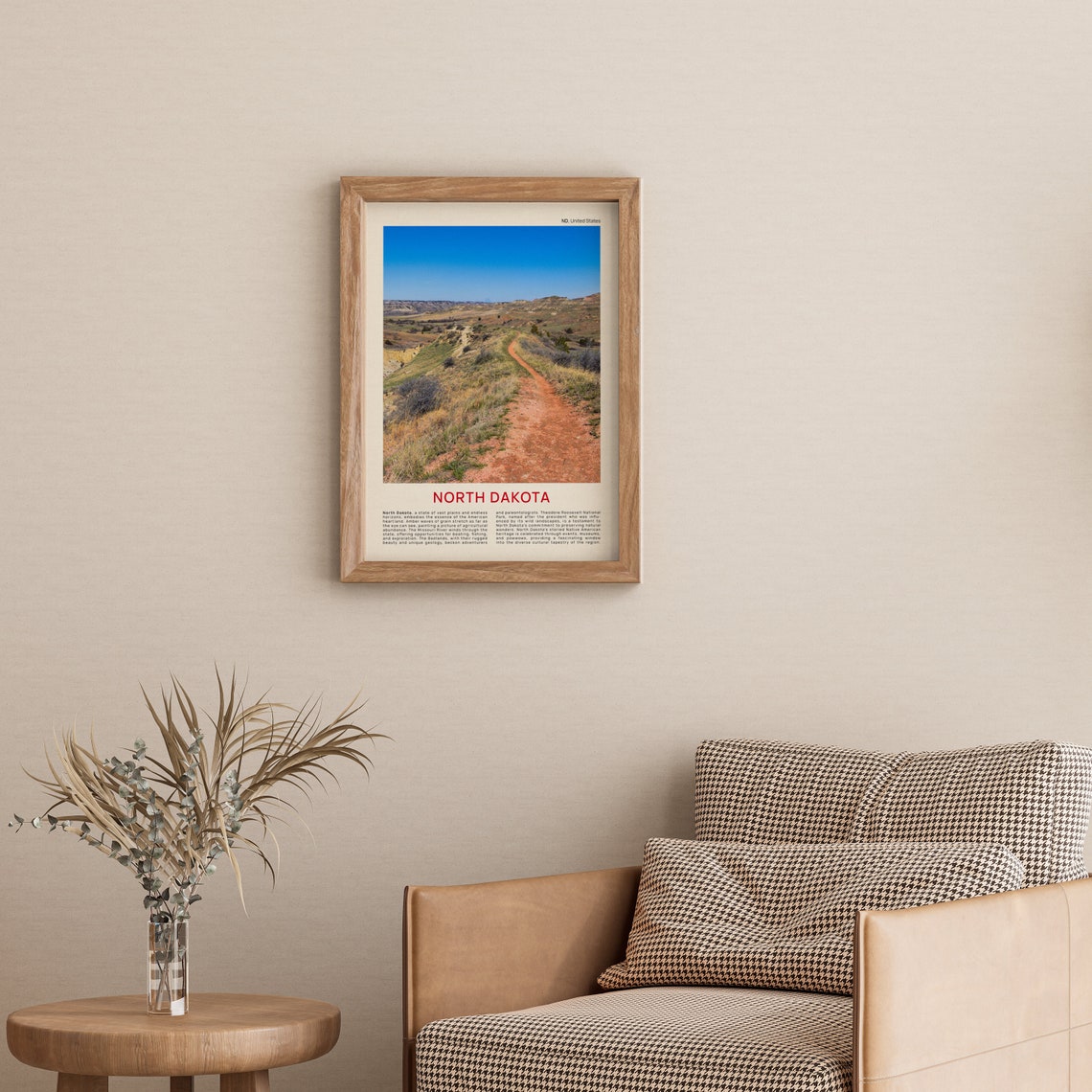 North Dakota Print Film Photo North Dakota Wall Art North Dakota Poster North Dakota Photo North Dakota Poster Print Usa Wall Decor - Image 3