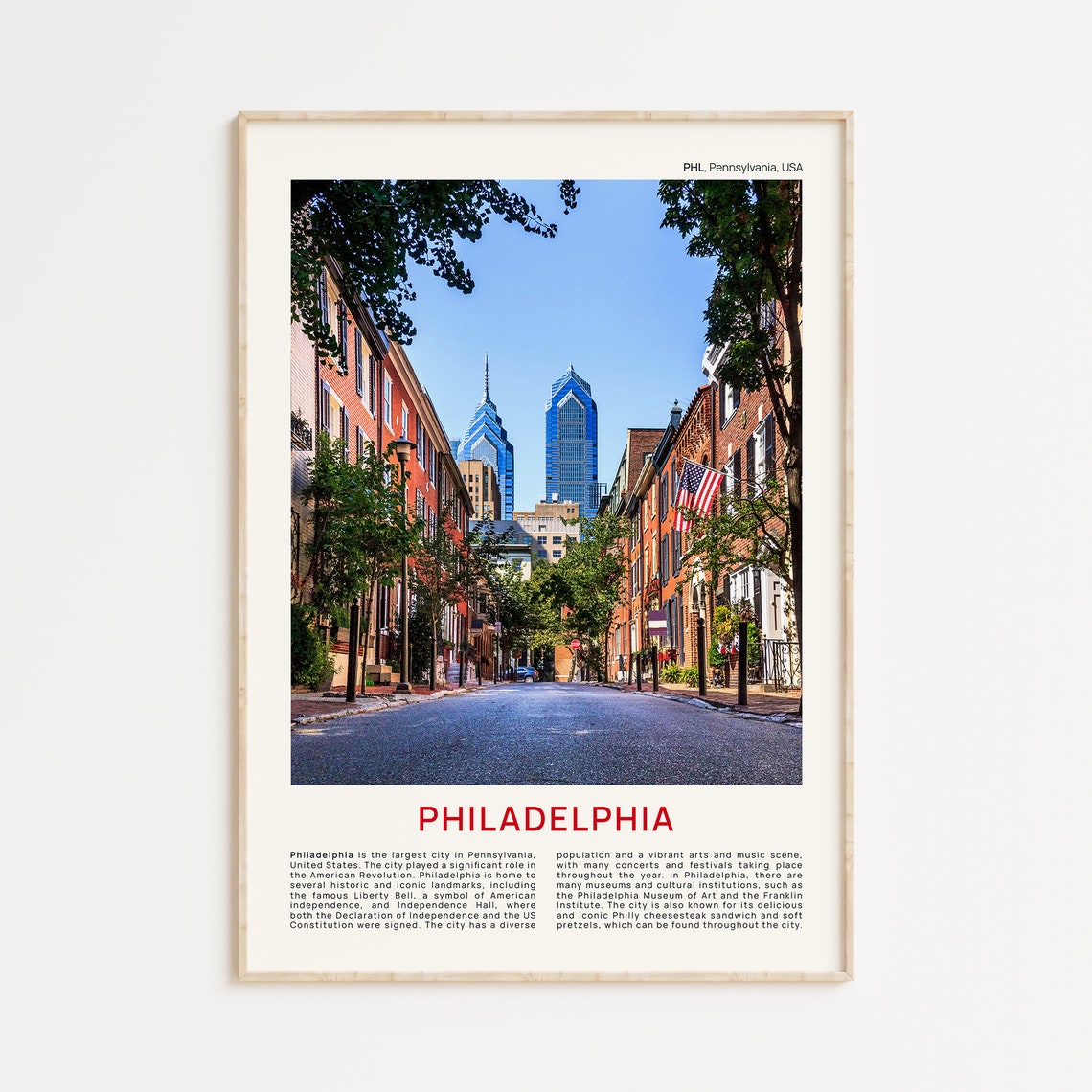 Philadelphia Print Film Photo Philadelphia Wall Art Philadelphia Poster Philadelphia Photo Philadelphia Poster Print Pennsylvania Usa