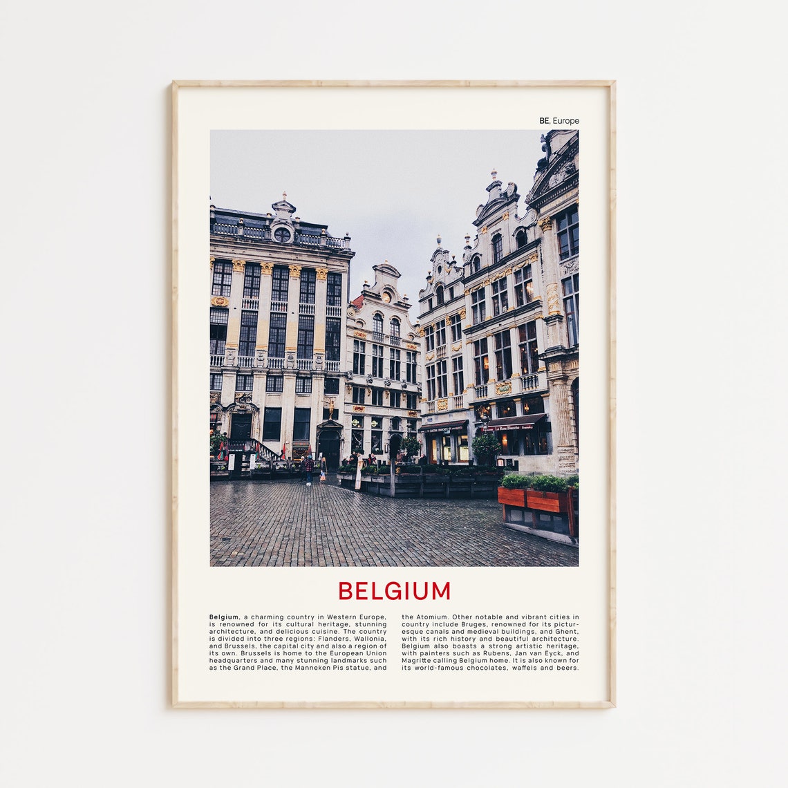 Belgium Print Film Photo Belgium Wall Art Belgium Poster Belgium Photo Belgium Poster Print Belgium Wall Decor Belgium Print Brussel