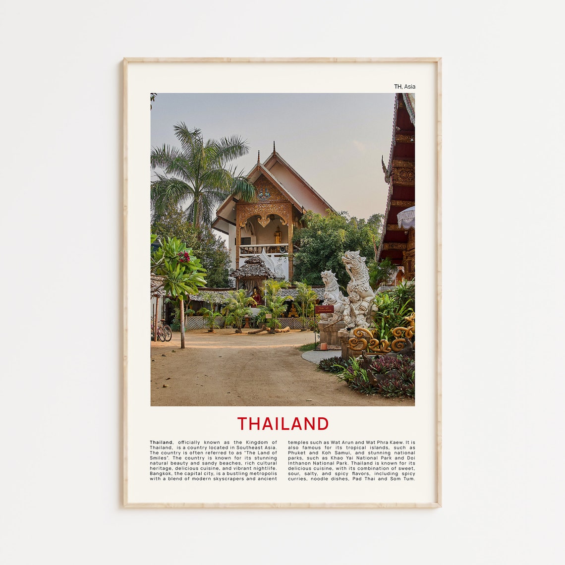 Thailand Print Film Photo Thailand Wall Art Thailand Poster Thailand Photo Thailand Poster Print Thailand Wall Decor Asia Poster Print