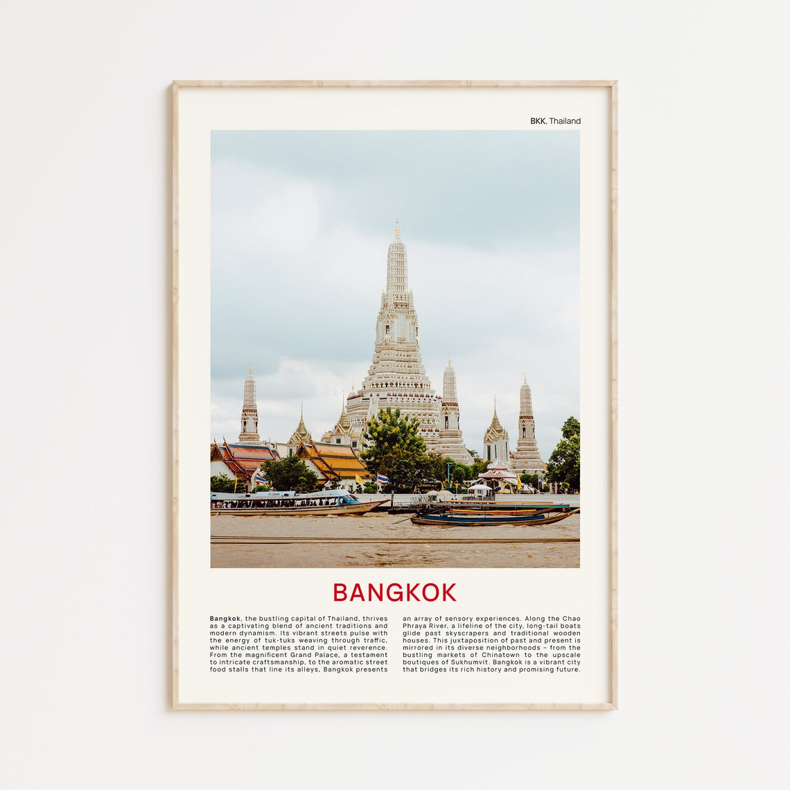 Bangkok Print Film Photo Bangkok Wall Art Bangkok Poster Bangkok Photo Bangkok Poster Print Thailand Wall Decor Thailand Poster Print