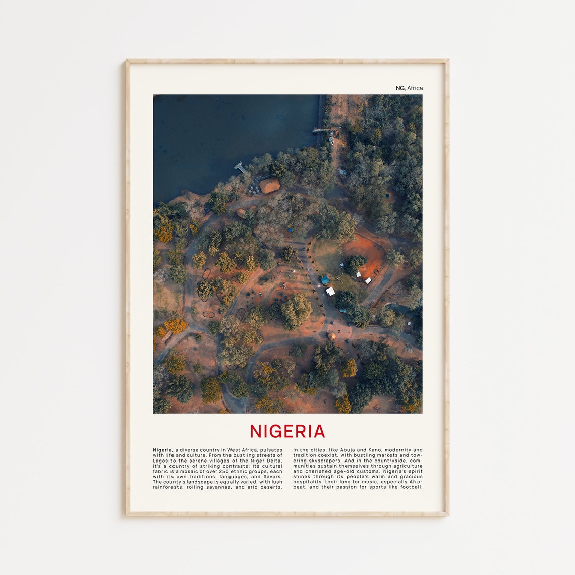 Nigeria Print Film Photo Nigeria Wall Art Nigeria Poster Nigeria Photo Nigeria Poster Print Nigeria Wall Decor Nigeria Art Print