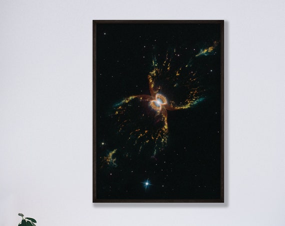 Southern Crab Nebula Poster Wall Art Trendy Spiral Galaxie