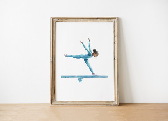 Black Girl Magic African Gymnast
