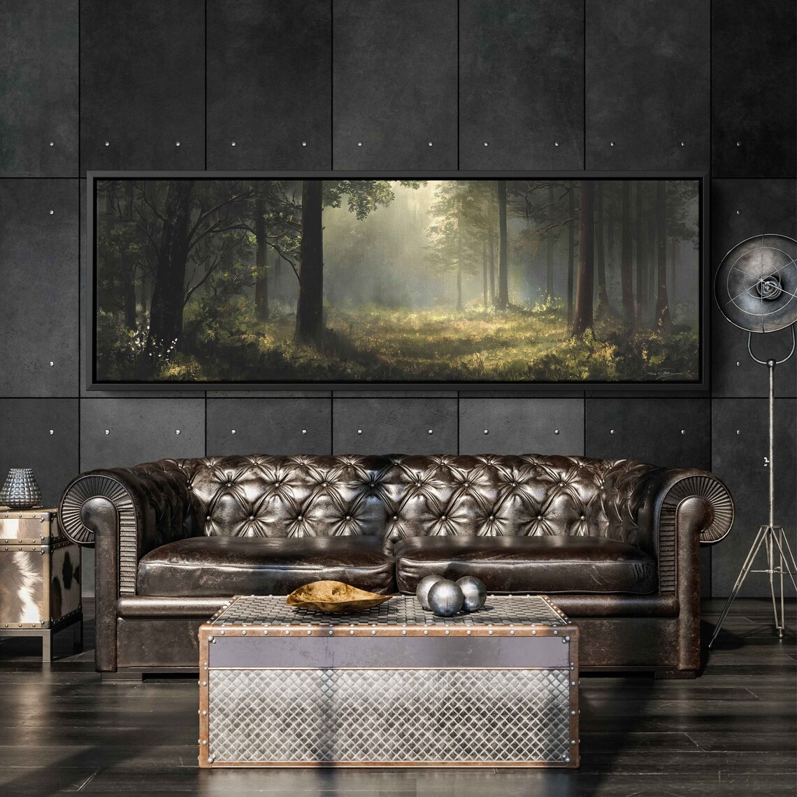Forest Path Panorama Art Print, Nature Lover Gift - Image 3