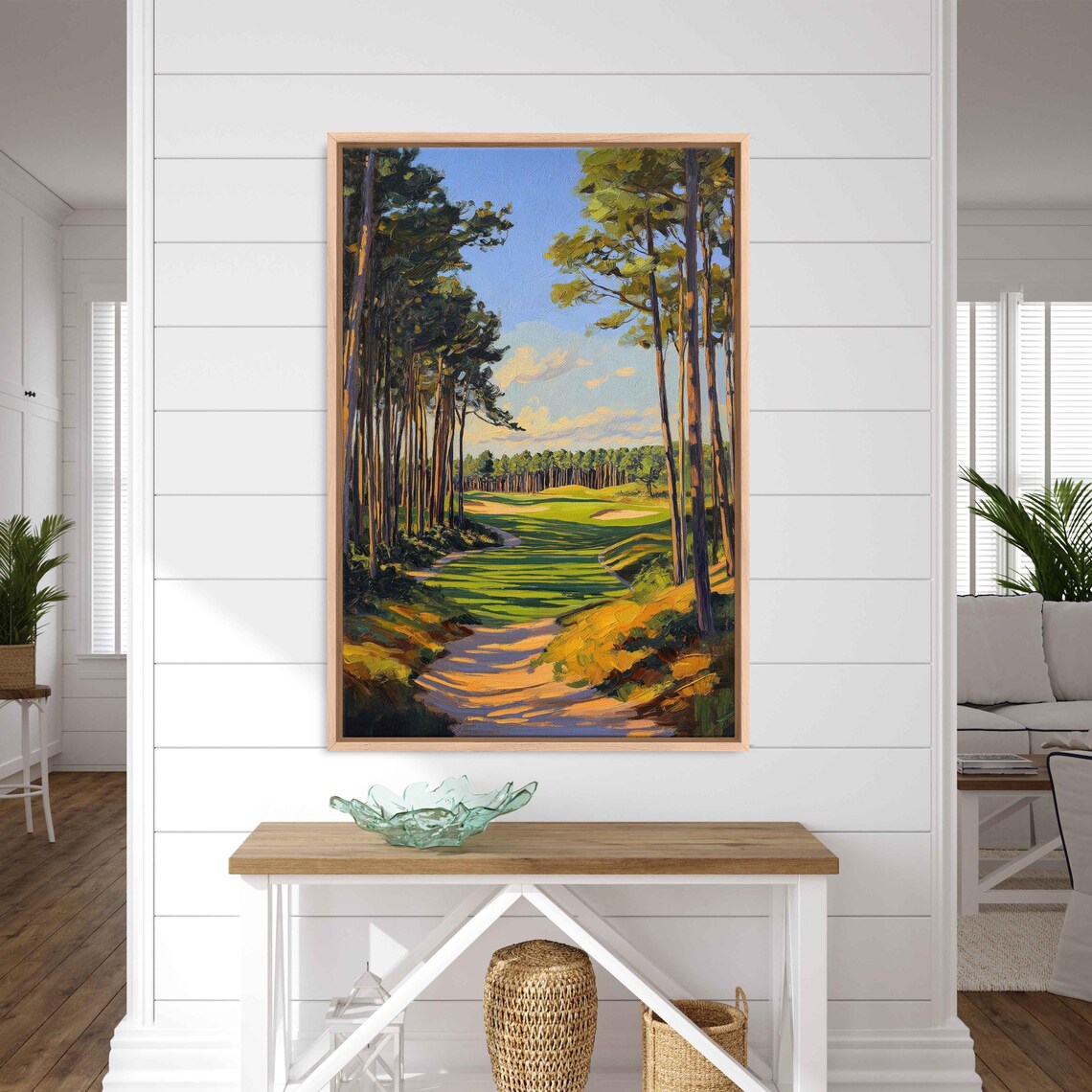 Pinehurst No 2 Landscape, Serene Golf Course - Image 3