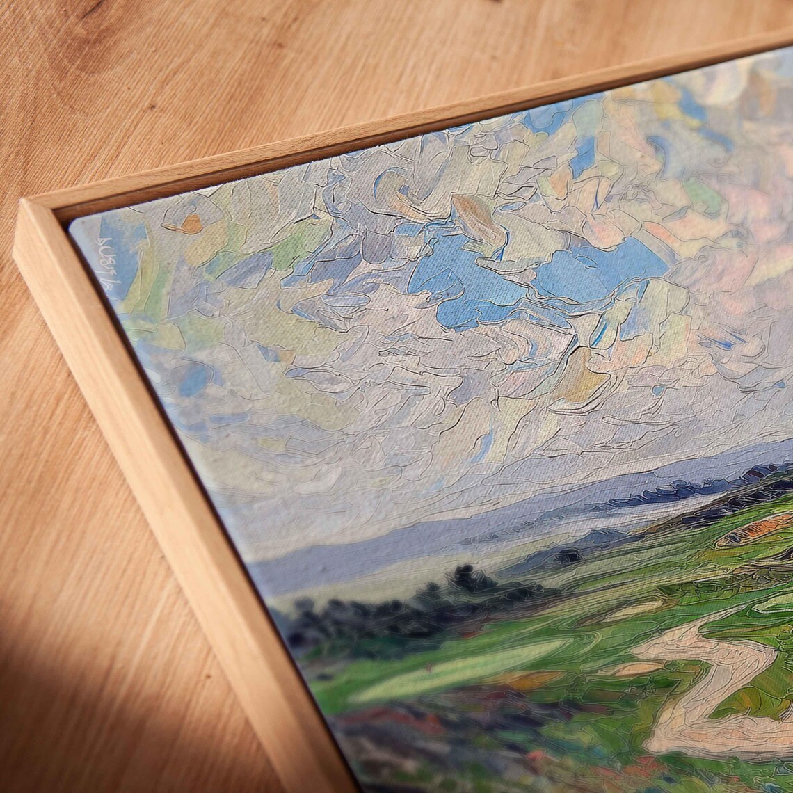 Pebble Beach Golf Course Impressionist Art Print - Image 2