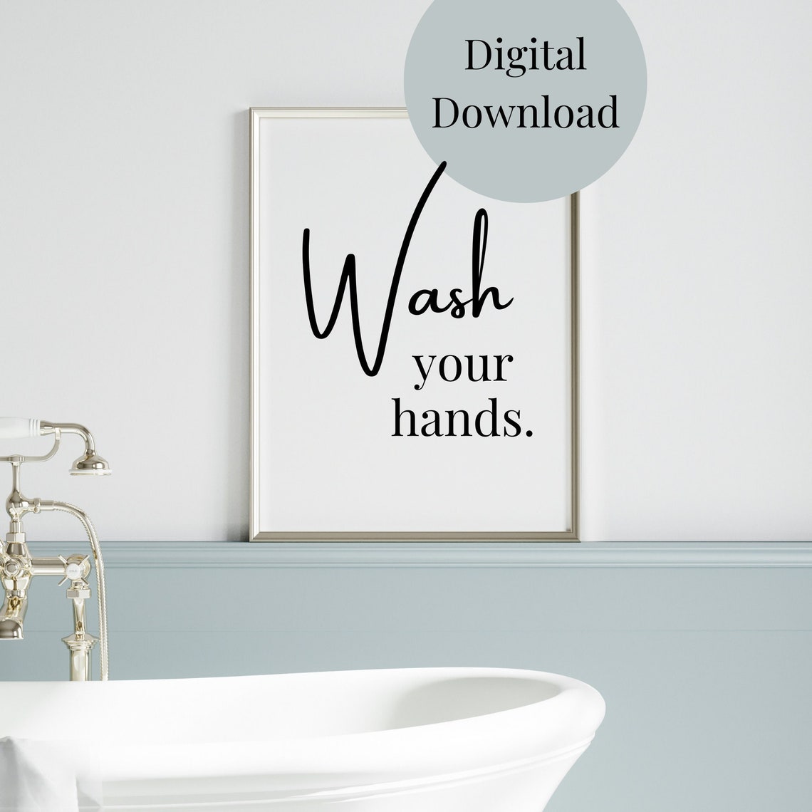 Wash Your Hands Bathroom Decor Bathroom Wall Art Funny Quotes For Bathroom Bathroom Sayings Bathroom Print