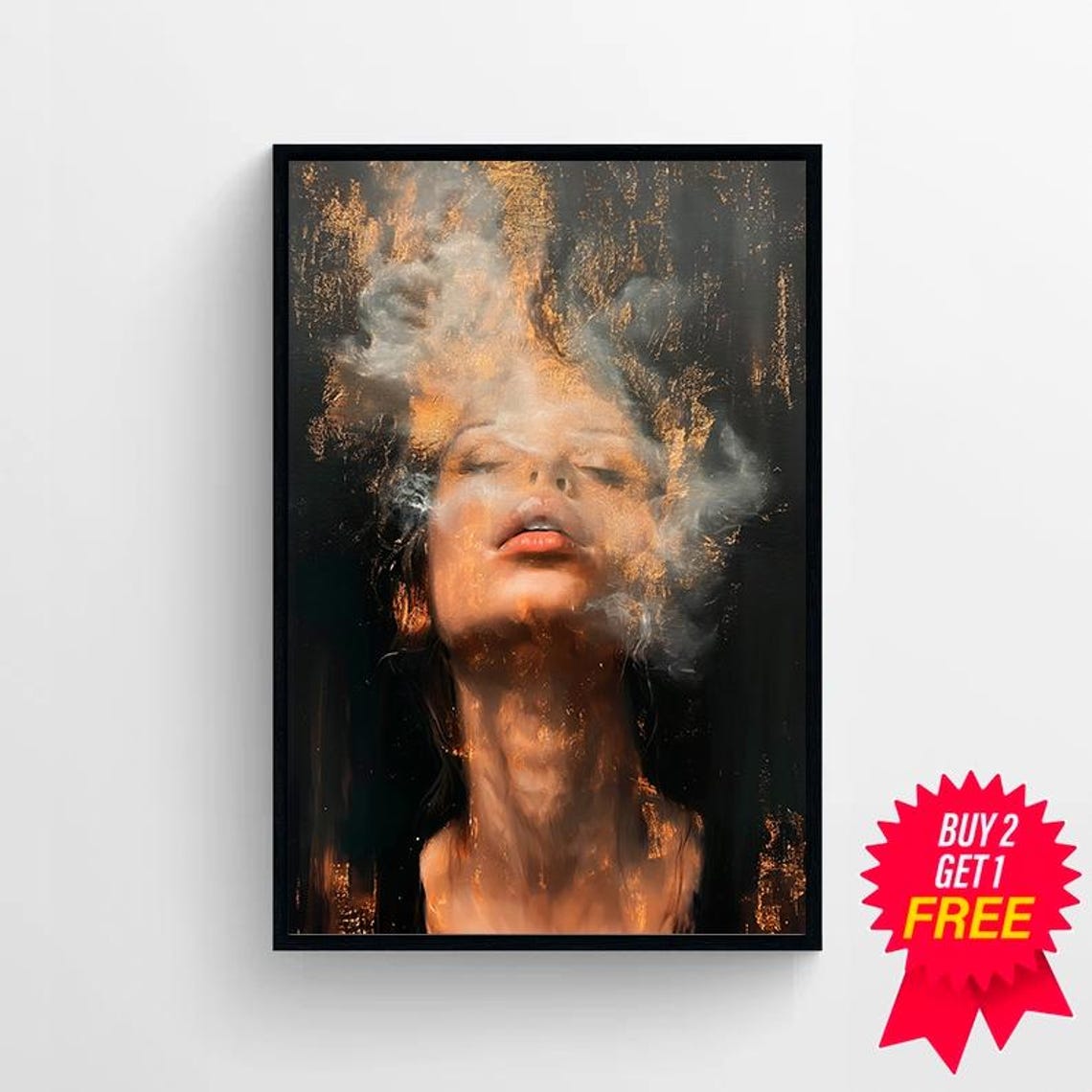Moody Gothic Wall Art Perfect Dark Academia Gift Framed Surreal Dark Academia Decor Edgy Art Print - Image 4
