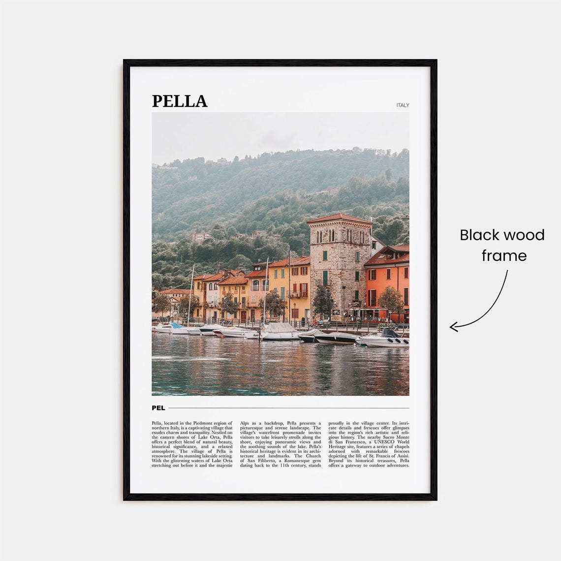 Pella Travel Poster Italy No 2 Pella Wall Art Pella Poster Print Pella Photo Pella Decor Italy - Image 2