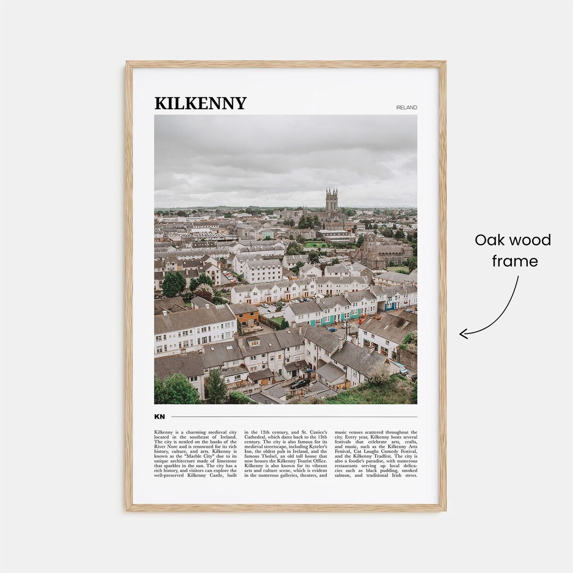 Kilkenny Travel Poster Kilkenny Wall Art Kilkenny Poster Print Kilkenny Photo Kilkenny Decor Ireland - Image 3
