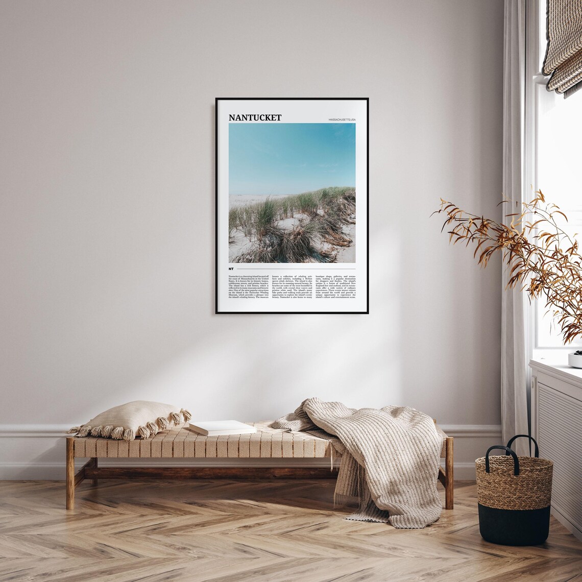 Nantucket Travel Poster, Massachusetts Wall Art - Image 4