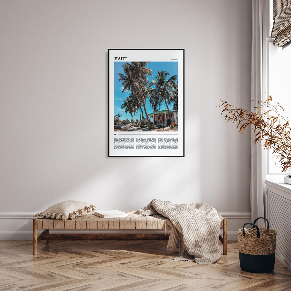 Haiti Travel Poster, Caribbean Decor Art Print - Image 4
