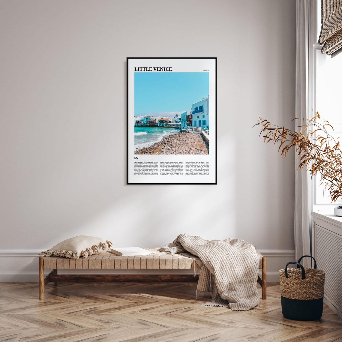 Little Venice Travel Poster Mykonos Little Venice Wall Art Little Venice Poster Print Little Venice Photo Little Venice Decor Greece - Image 4