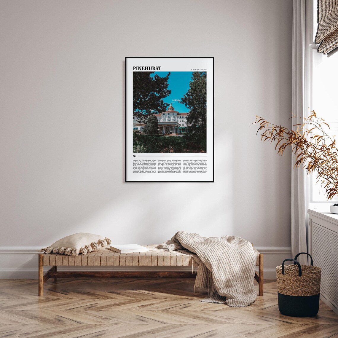 Pinehurst Travel Poster, North Carolina Art Print - Image 4
