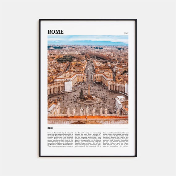 Rome Italy Wall Art Print
