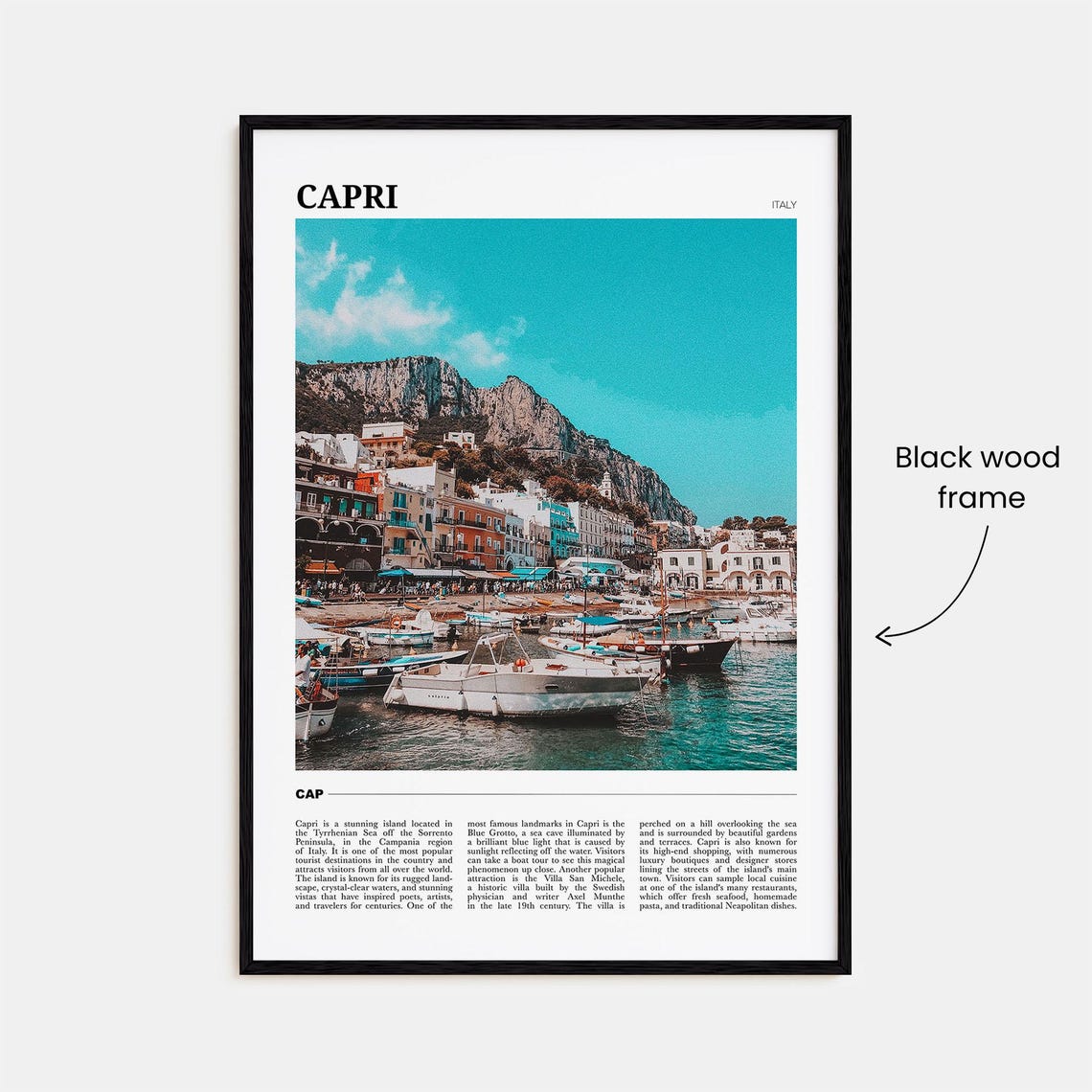 Capri Decor Travel Poster - Image 2