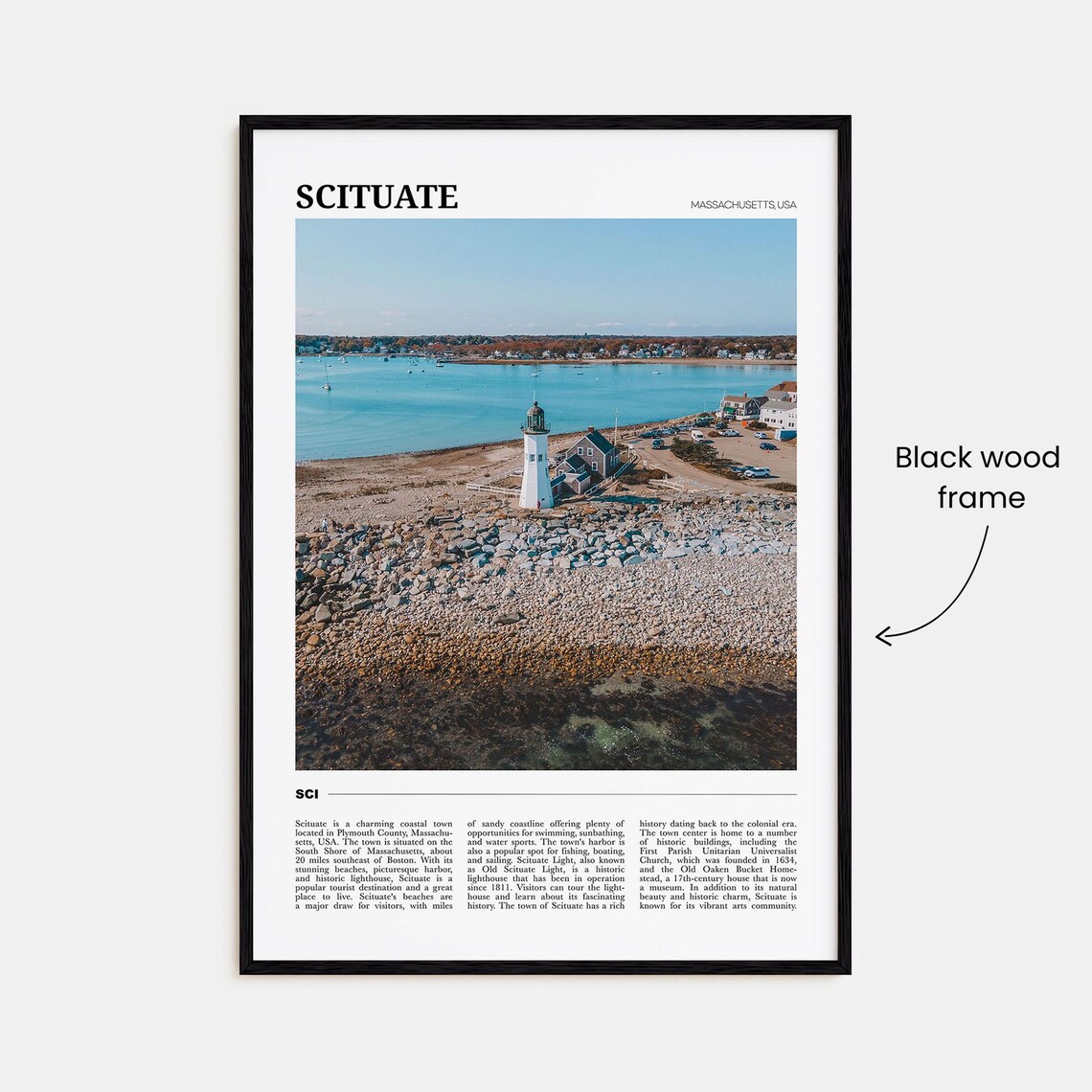 Scituate Travel Poster, Massachusetts USA - Image 2