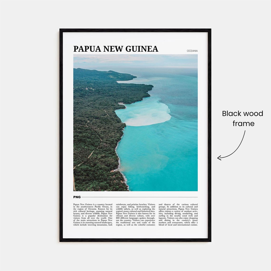 Papua New Guinea Travel Poster Papua New Guinea Wall Art Papua New Guinea Poster Print Papua New Guinea Photo Papua New Guinea Decor - Image 2