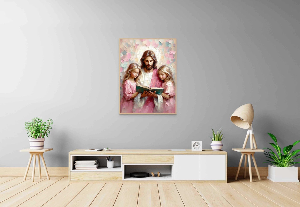 Words To Remember Christian Art Jesus And Girls Jesus Painting Lds Art Jesus With Children Mormon Art Bible Art Christian - Image 6