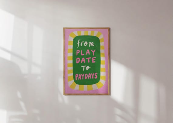 Boss Mom Empowering Office Art Print