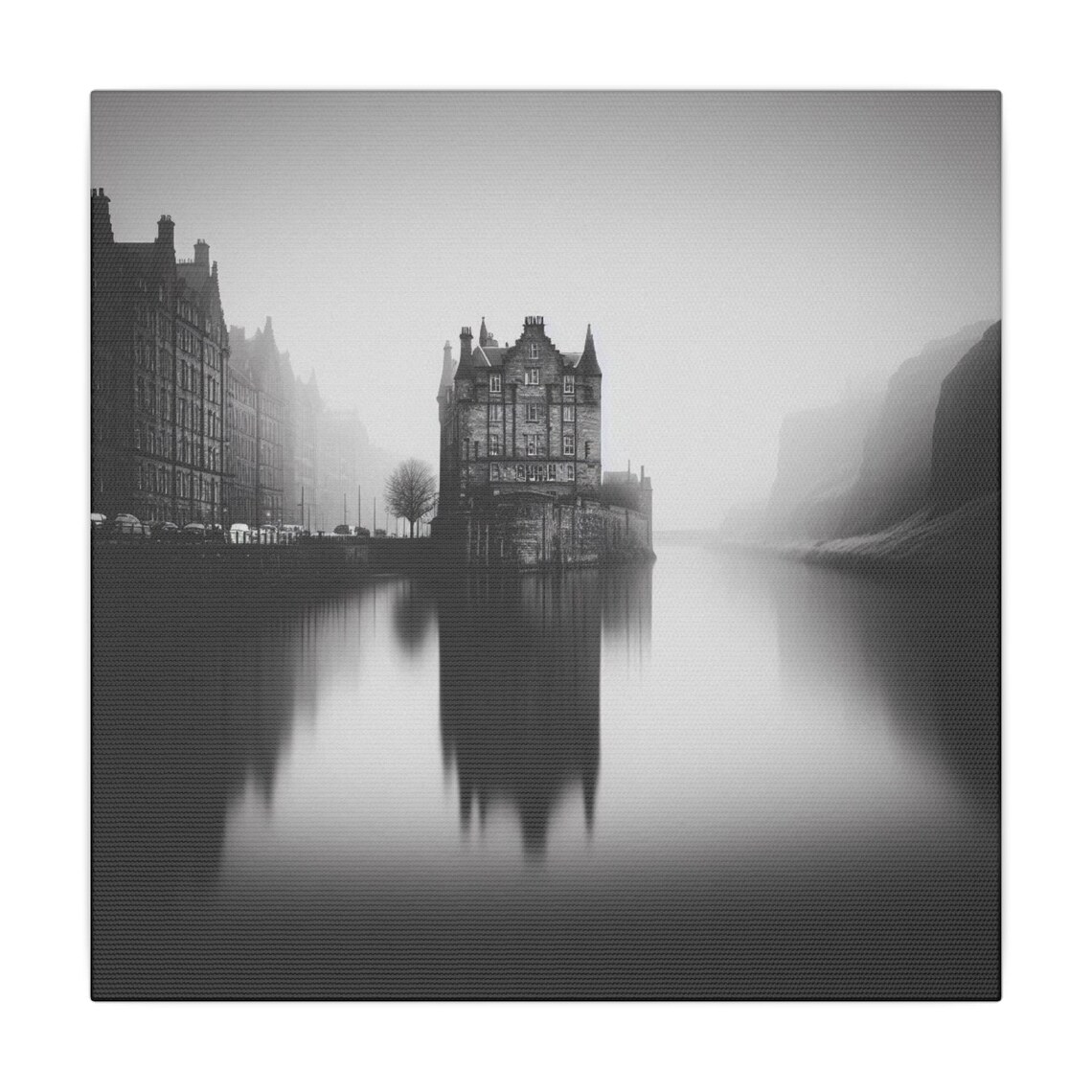 Water Of Leith Edinburgh Minimalist Art Print - Image 3
